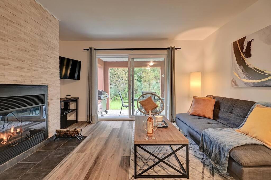*Nouveaute* Foyer Au Bois, Plage, Montagne Et + Magog Exteriör bild