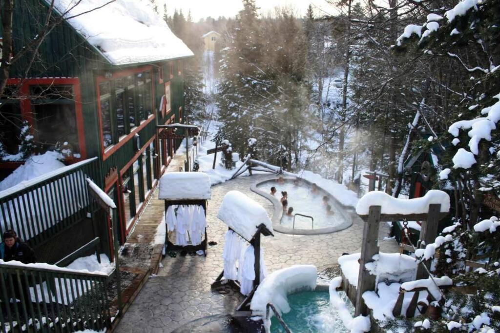 *Nouveaute* Foyer Au Bois, Plage, Montagne Et + Magog Exteriör bild
