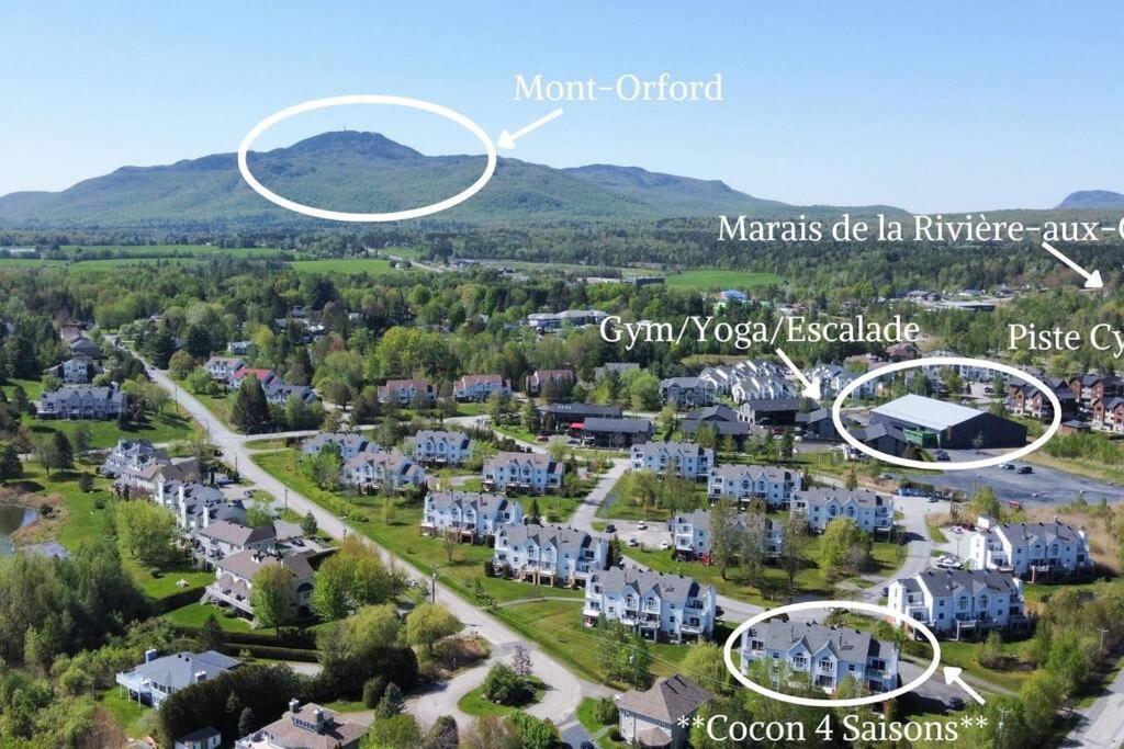 *Nouveaute* Foyer Au Bois, Plage, Montagne Et + Magog Exteriör bild